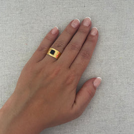 Bague Elias - Acier inoxydable