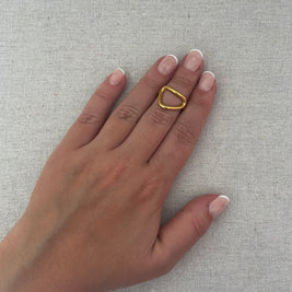 Bague Séréna - Acier inoxydable