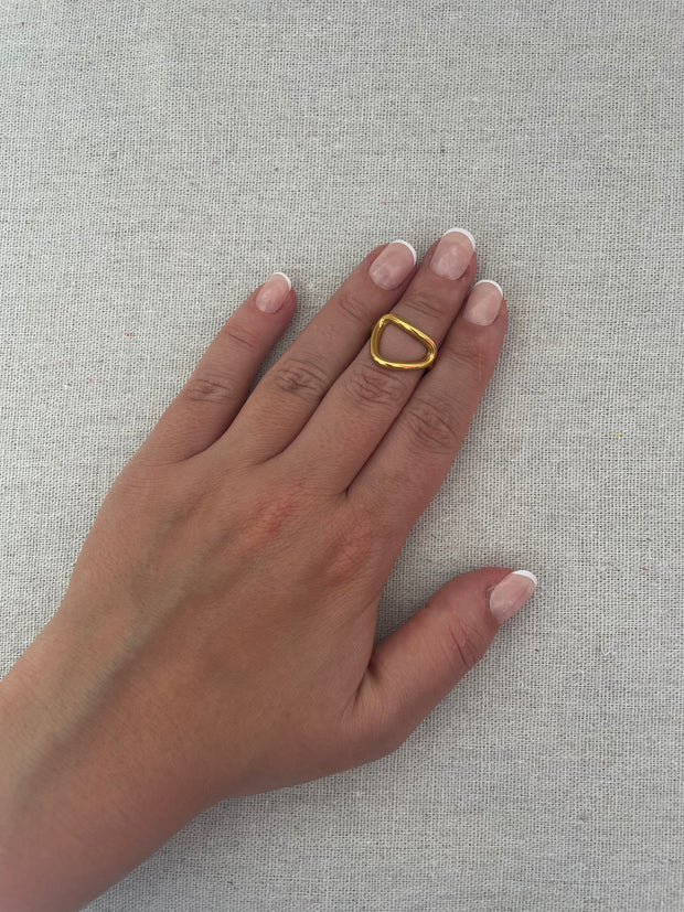 Bague Séréna - Acier inoxydable