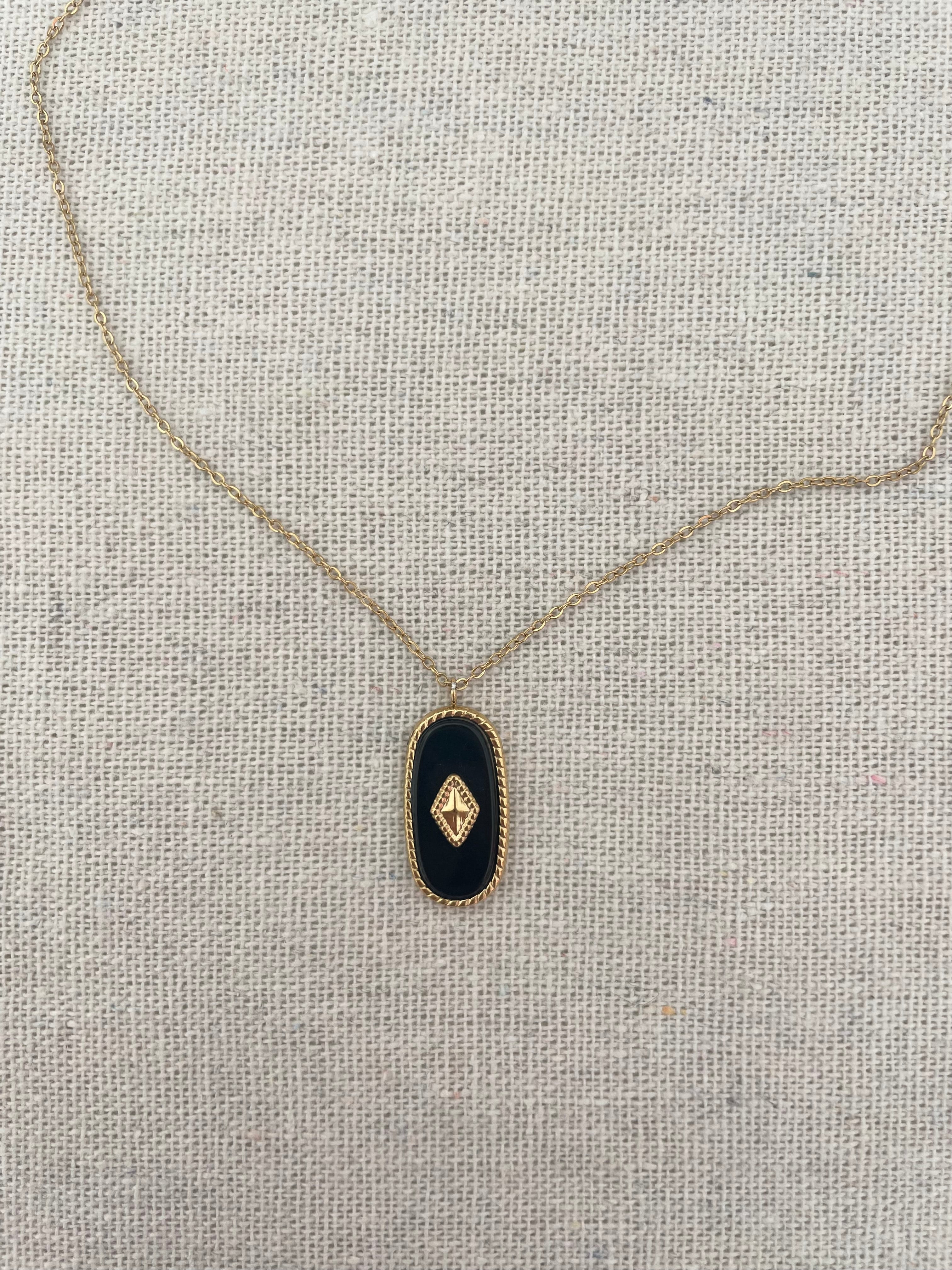 Collier Johanna - Acier inoxydable