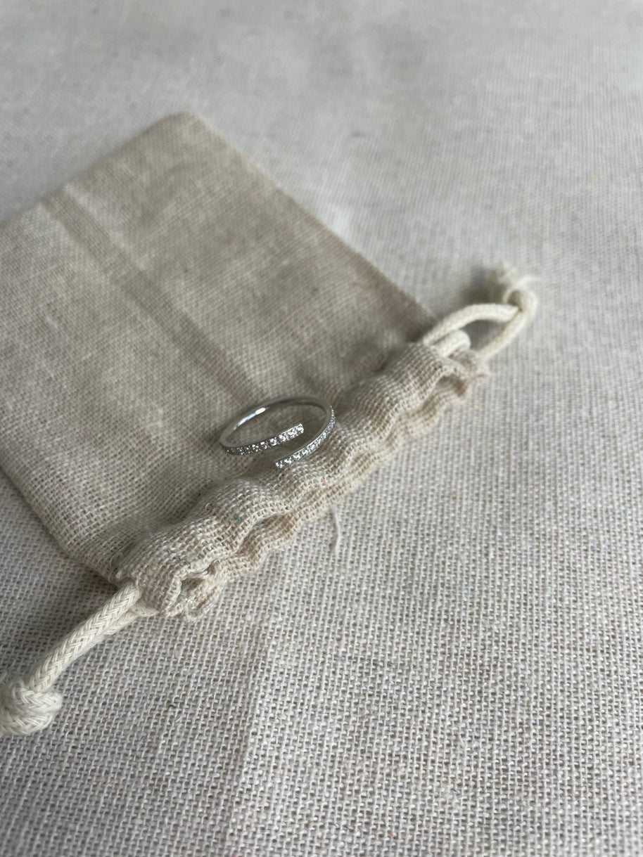 Bague Mia Acier Inoxydable - Finesse absolue | Maison Adèle