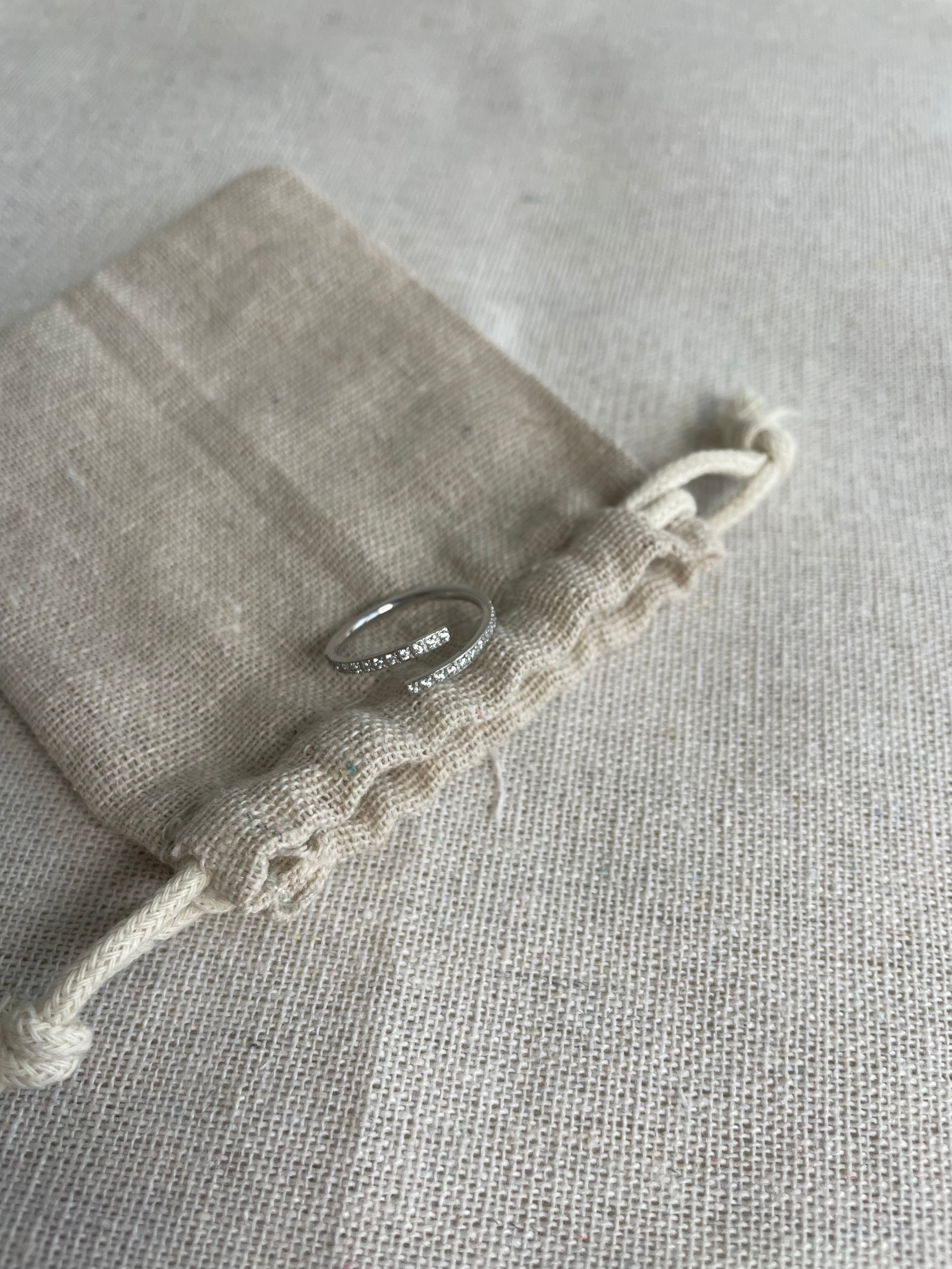 Bague Mia Acier Inoxydable - Finesse absolue | Maison Adèle