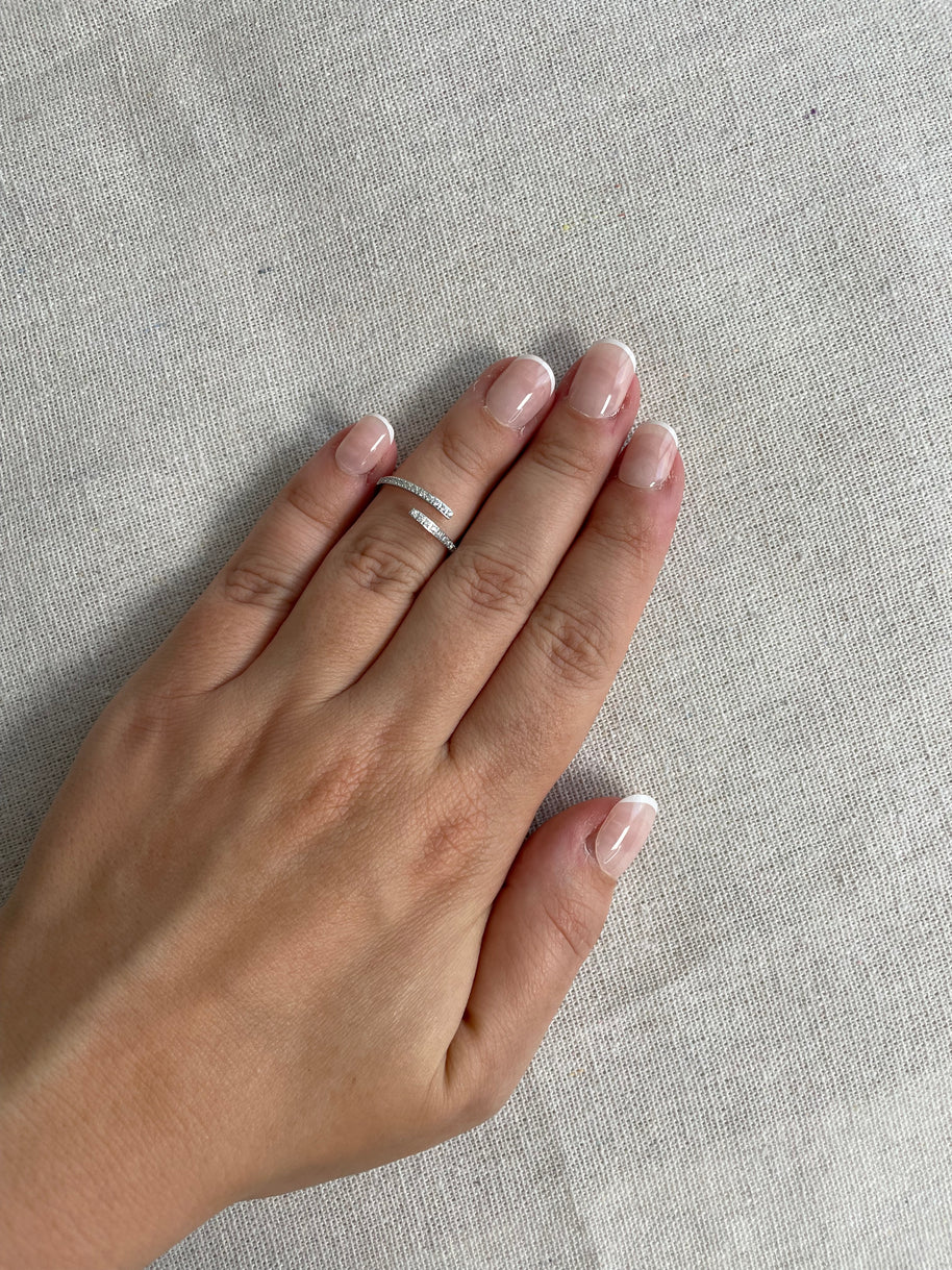 Bague Mia Acier Inoxydable - Finesse absolue | Maison Adèle