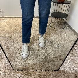 Jean Mom Parfait Taille Haute - Coupe Flatteuse | Maison Adèle