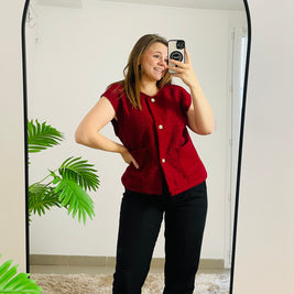 Gilet Maelle sans manches | Maison Adèle