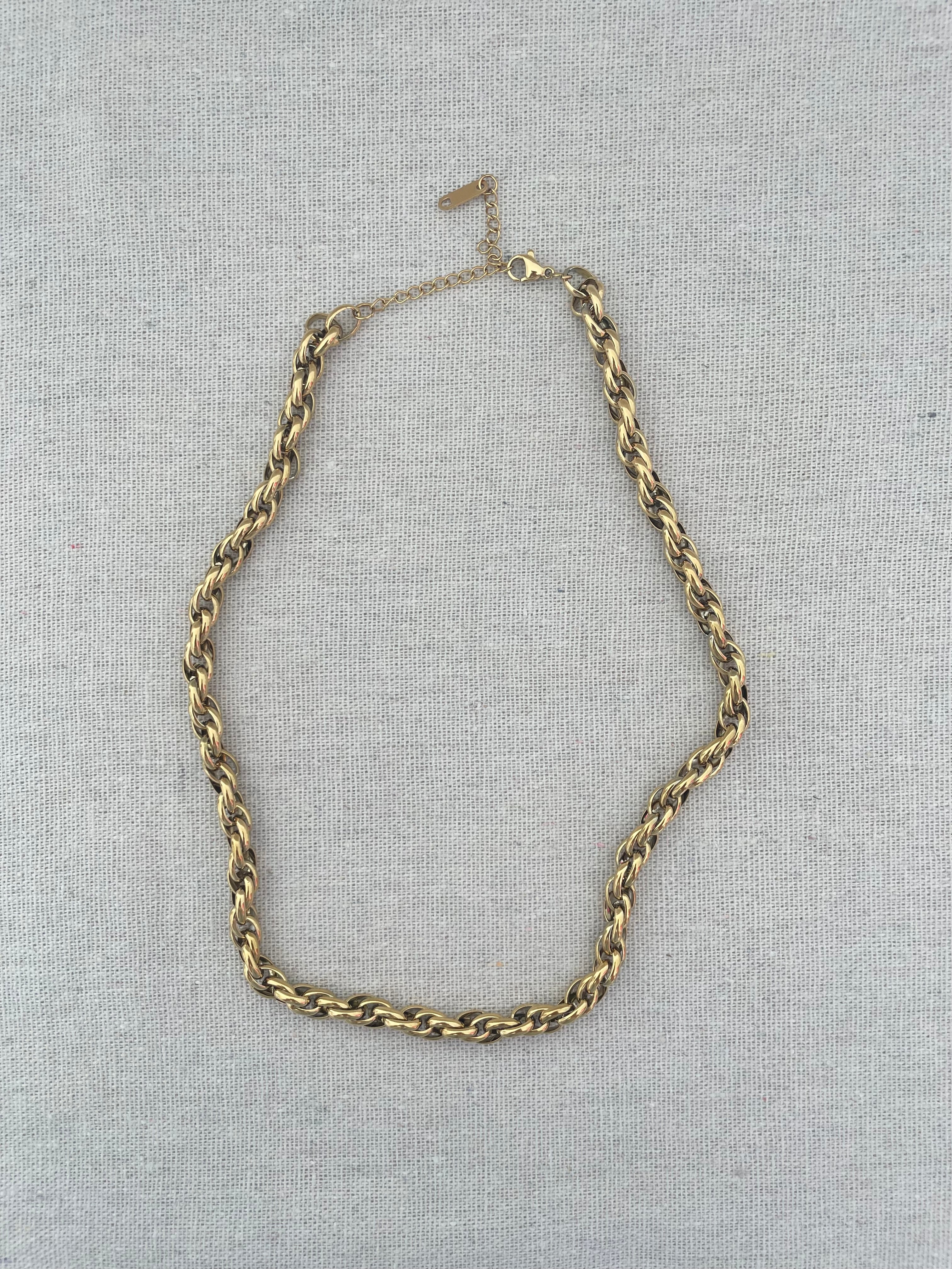 Collier Ghislaine - Acier inoxydable