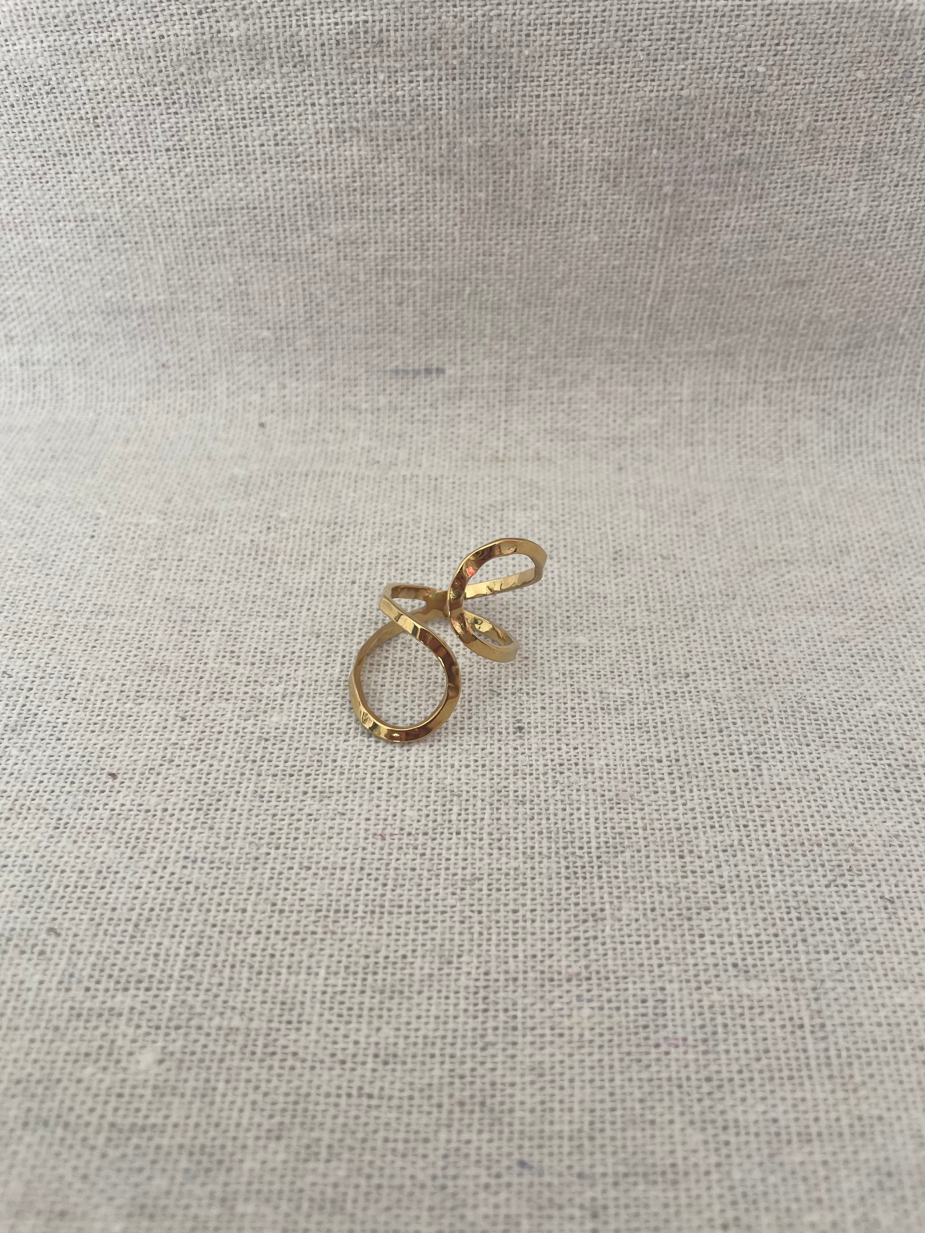 Bague Éléonore Acier Inoxydable - Élégance Intemporelle | Maison Adèle