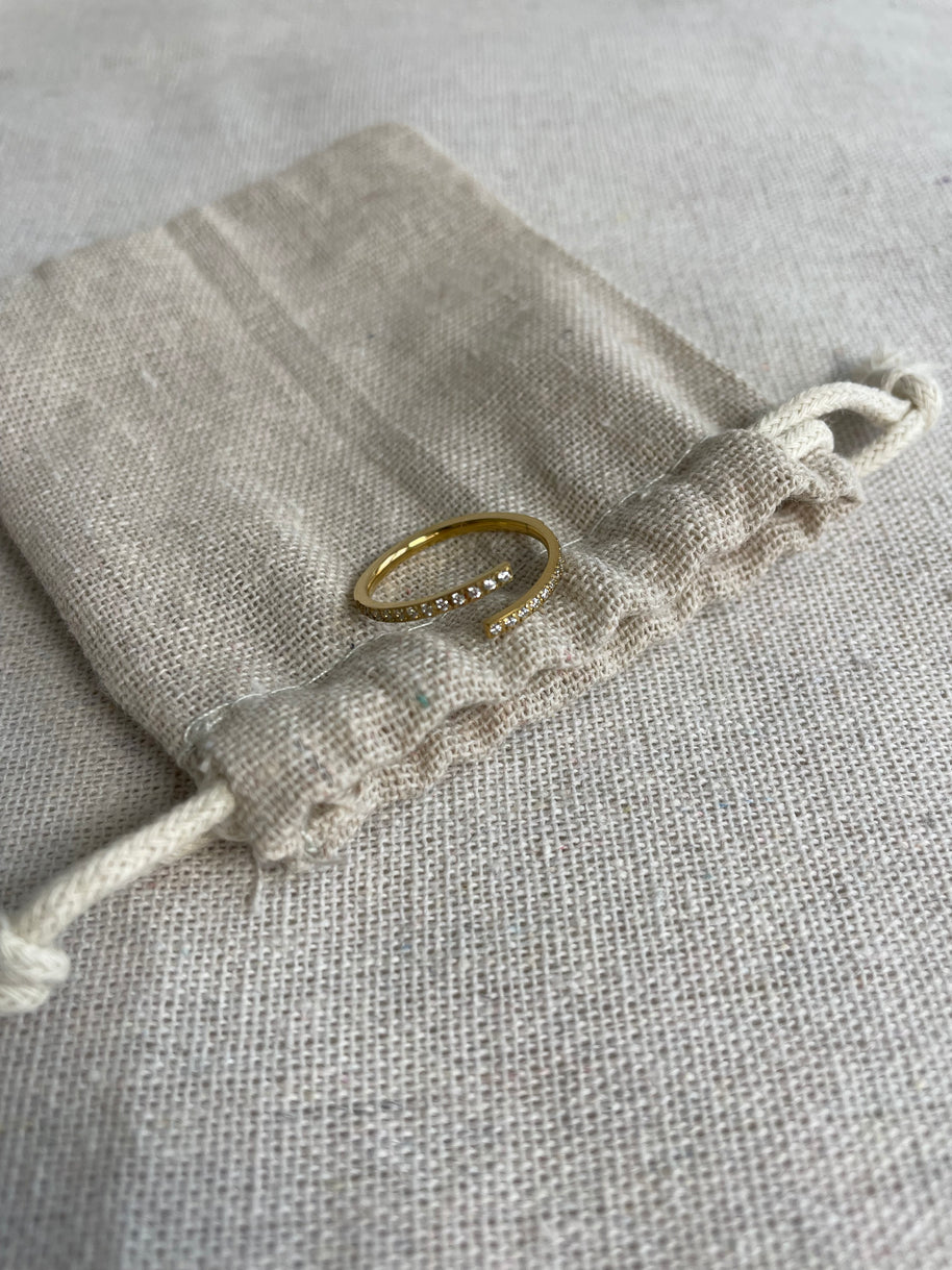 Bague Mia Acier Inoxydable - Finesse absolue | Maison Adèle