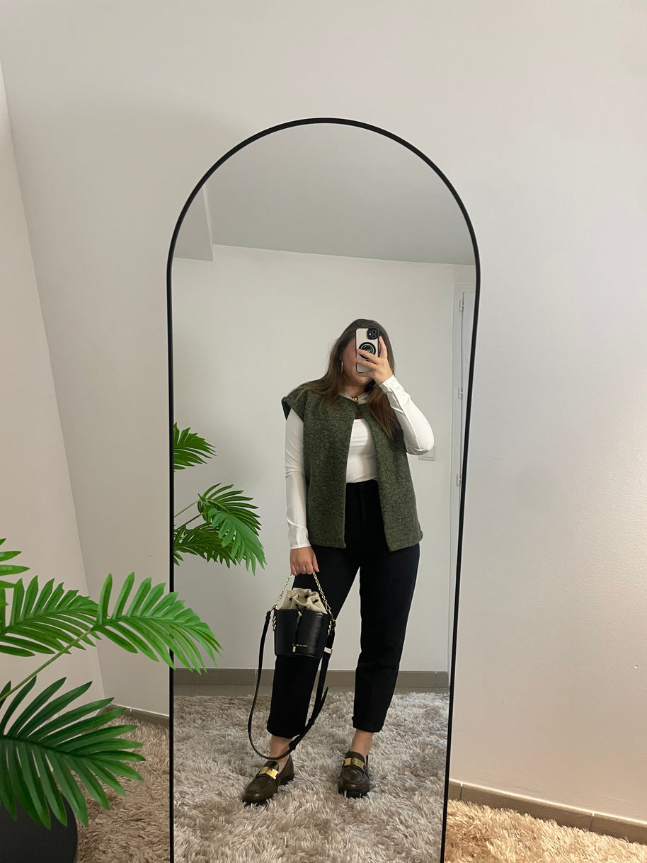 Top manches longues Alix - Détail doré | Maison Adèle