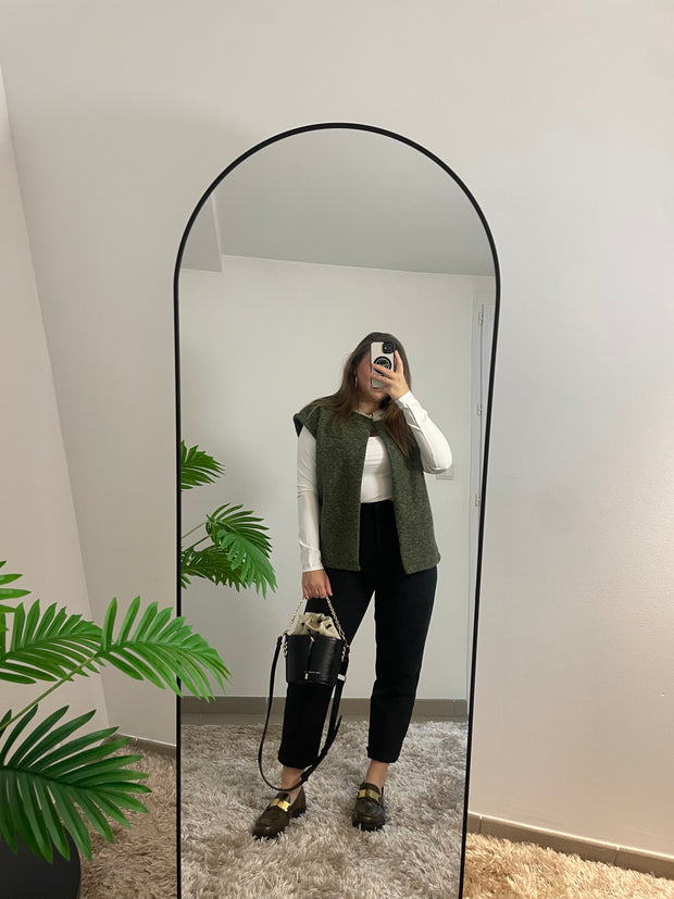 Top manches longues Alix - Détail doré | Maison Adèle