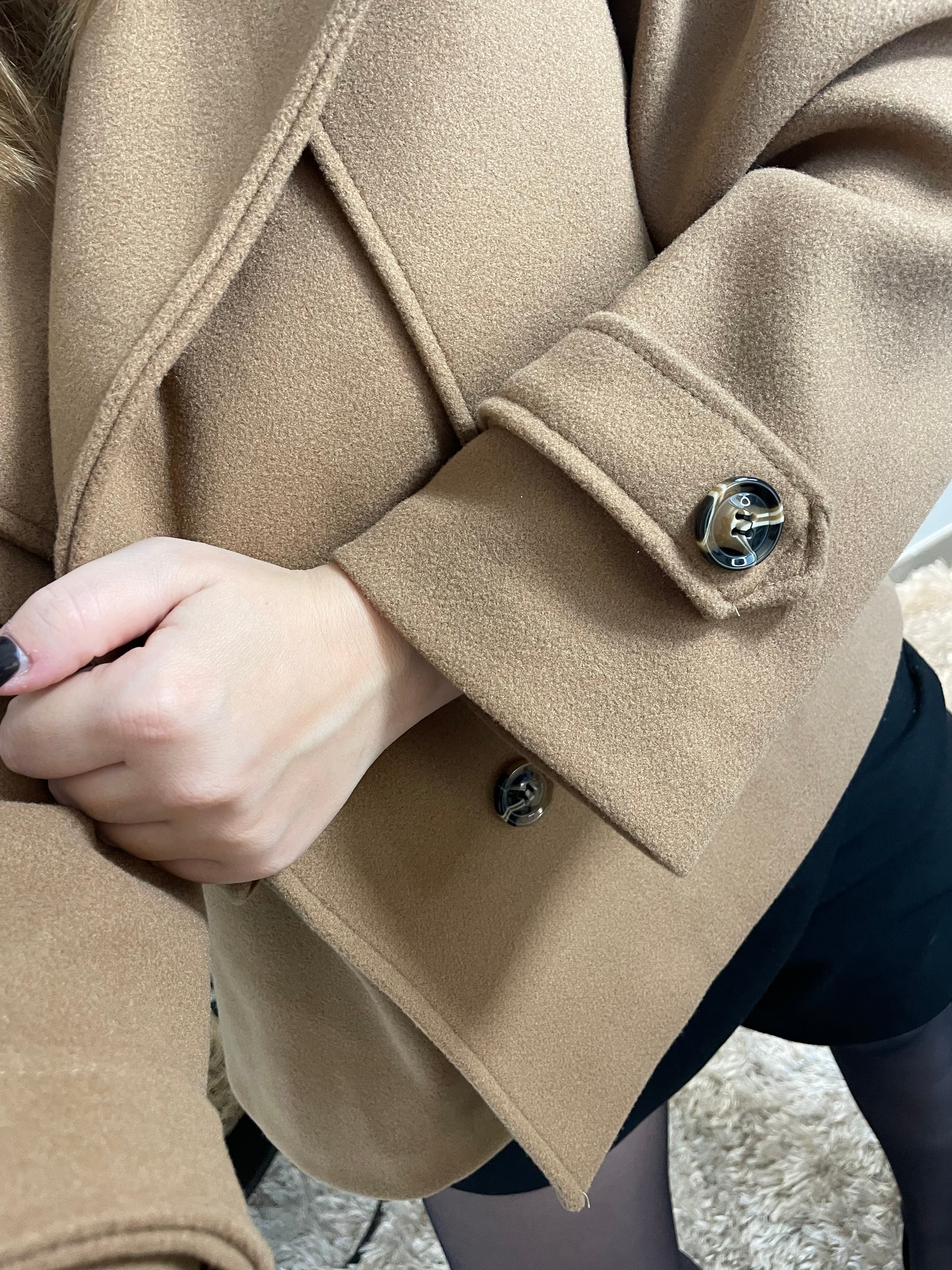 Veste Emilie - Camel | Maison Adèle