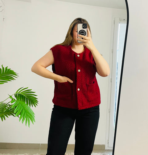 Gilet Maelle sans manches | Maison Adèle