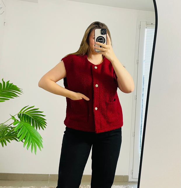 Gilet Maelle sans manches | Maison Adèle