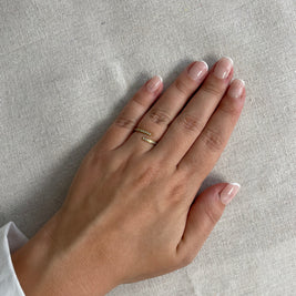 Bague Mia Acier Inoxydable - Finesse absolue | Maison Adèle