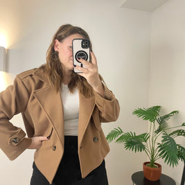 Veste Emilie - Camel | Maison Adèle