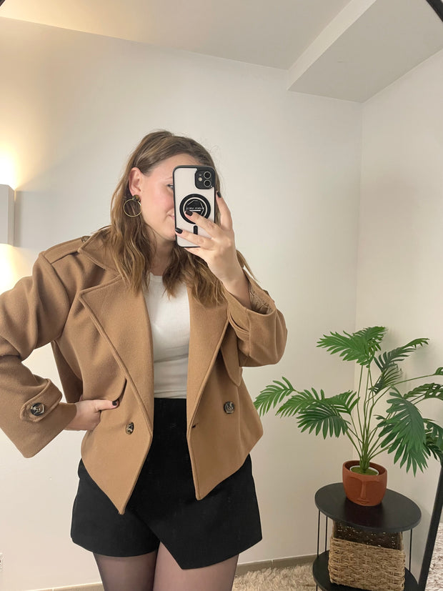 Veste Emilie - Camel | Maison Adèle
