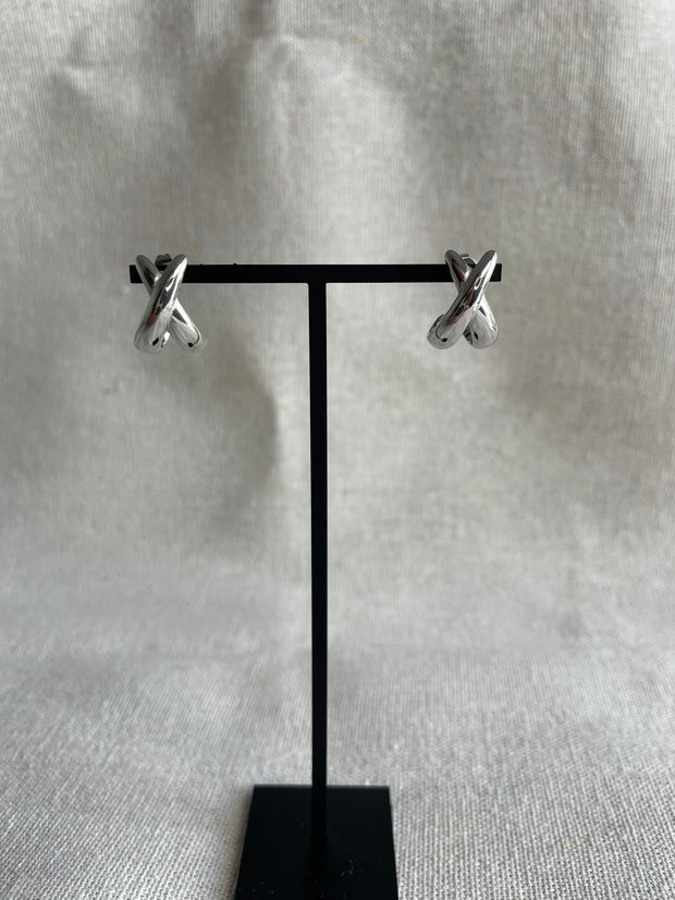 Boucles Nayla Acier Inoxydable - Créoles | Maison Adèle