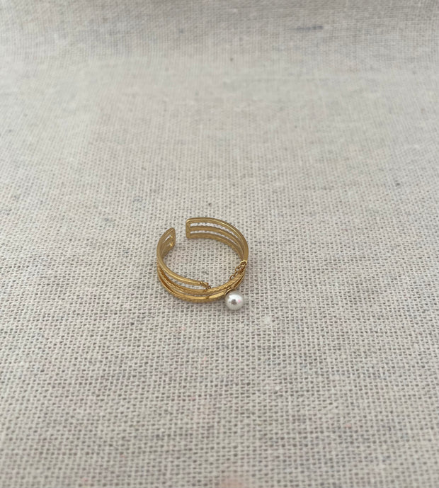 Bague Calie  - Acier inoxydable