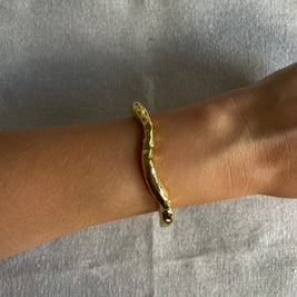 Jonc Chloé Acier Inoxydable - Beauté brute | Maison Adèle