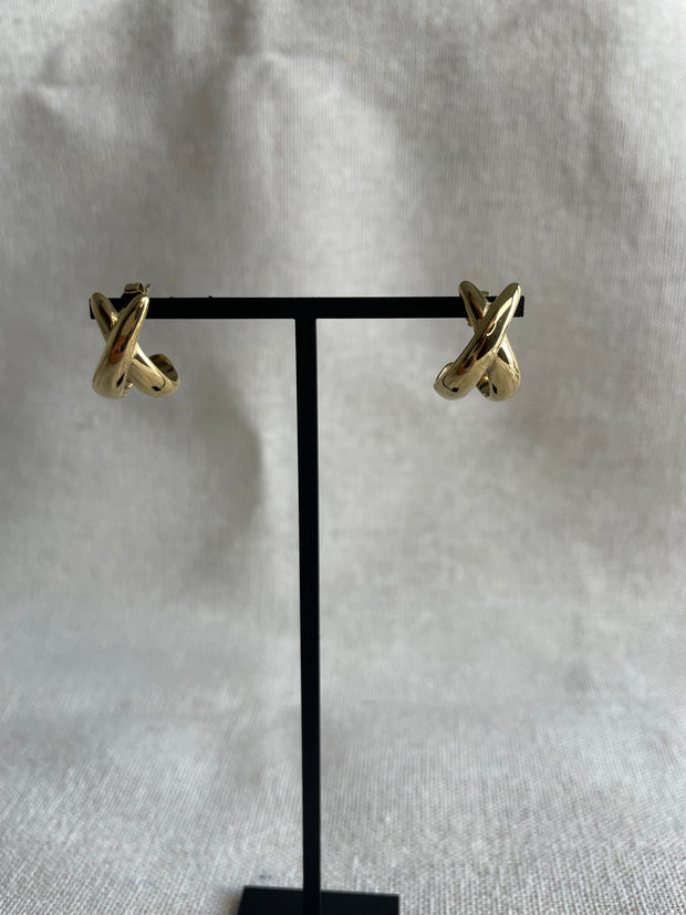 Boucles Nayla Acier Inoxydable - Créoles | Maison Adèle