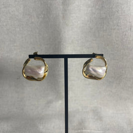 Boucles d'Oreilles Louise Acier Inoxydable - Élégance Discrète | Maison Adèle