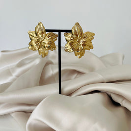 Boucles d'Oreilles Tessa Acier Inoxydable - Style Moderne | Maison Adèle