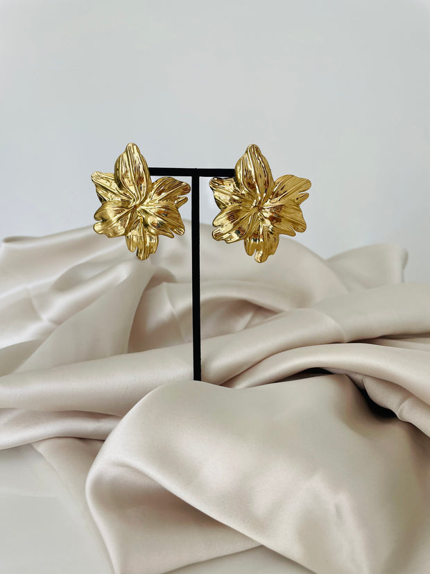 Boucles d'Oreilles Tessa Acier Inoxydable - Style Moderne | Maison Adèle